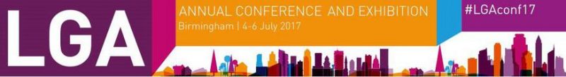 LGA Conference Banner Birmingham 4 - 6 July 2017