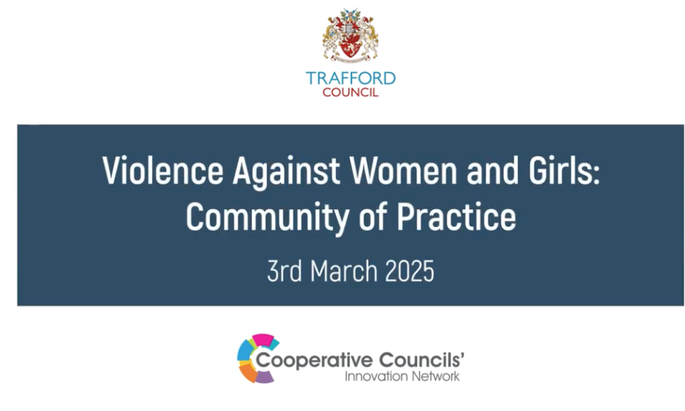Tackling Violence Against Women and Girls - Cooperative Councils ...